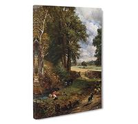 The Cornfield By John Constable Canvas Print | Gallery Wrapped 30mm Frame Wall Art | 30x20 inches | Ready to Hang | Classic Picture | Living Room Bedroom Lounge Office