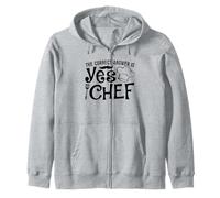 The Correct Answer Is Yes Chef Zip Hoodie