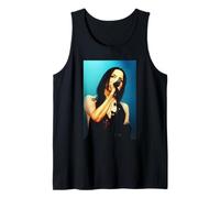 The Corrs Lead Singer Andrea Corr in Blue Tour 2001 Tank Top