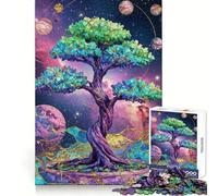 The Cosmic Bonsai 1000 Piece Jigsaws for Teenagers Puzzle Mind Challenge Toy Calm Pastime Precise Cut Lovely Gift (38x52cm)
