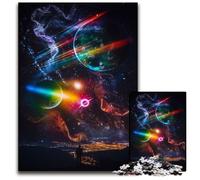 The Cosmic of The Universe 1000 Piece Puzzle Jigsaw Puzzles DIY Decoration, Brain Challenge, for Adult, Family, 26X38CM/10.23x14.96inch