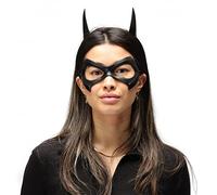 The Cosplay Company Bat Girl Knights Eye Mask Barbara Gordan (Black)
