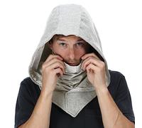 The Cosplay Company Rogue Hood Interchangeable Adaptable Collectable, Light Grey, One size