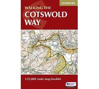 The Cotswold Way Map Booklet : 1:25,000 OS Route Mapping