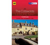 The Cotswolds: 20 (AA Leisure Maps)