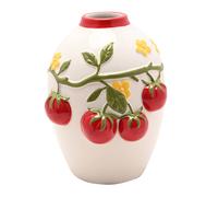 The Cottage Garden Mother's Day Handpainted Embossed Tomato Vase - Large The Cottage Garden Multicolor