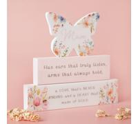 The Cottage Garden Mother's Day Stacking Plaque - Mum The Cottage Garden Multicolor