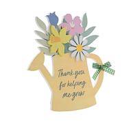 The Cottage Garden Watering Can Plaque "Thank You"