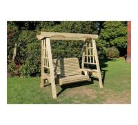 Churnet Valley Garden Furniture Churnet Valley Cottage Swing Sits 2, Brown
