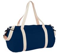 The Cotton Barrel Duffel Bullet Navy One Size