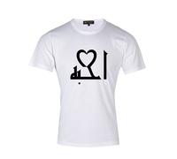 The Cotton London TCL Live Clean Train Dirty Slogan T-shirt - M