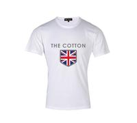 The Cotton London Cotton London original Branded White T-shirt - L