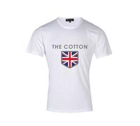 The Cotton London Cotton London original Branded White T-shirt - M
