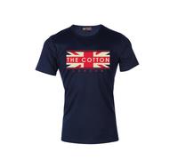 The Cotton London T rand Navy T-shirt - M