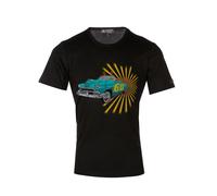 The Cotton London Vintage 60s Car Black T-Shirt - L