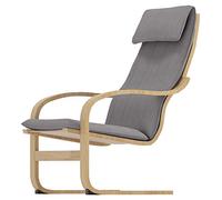The Cotton Poang Chair Cover Replacement is Compatible for IKEA Poang Armchair Slipcover Only. (Lighter Cotton Gray)