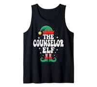 The Counselor Elf Funny Christmas Matching Family Group Tank Top