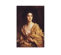 The Countess of Rocksavage (Sybil Sassoon) - Sargent Poster Print Art Wall Painting Canvas Posters Modern Bedroom Decor 12x18inch(30x45cm)