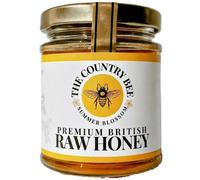 The Country Bee's 100% Pure, Raw & Unfiltered British Honey in 227g Jar - Direct from British Beekeepers