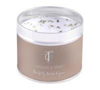 The Country Candle Co Pastels Range Candle in a Tin - Ginger & Mint