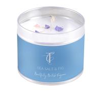The Country Candle Co. Pastels Range Candle in a Tin - Sea Salt & Fig