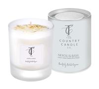 The Country Candle Co. Pastels Range Glass Candle - Neroli & Basil