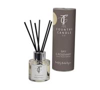 The Country Candle Co. Pastels Range Reed Diffuser - Bay & Rosemary