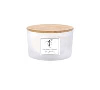 The Country Candle Co. Pastels Range Triple Wick Candle - Pomegranate & Cashmere