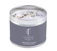 The Country Candle Company Pastels Candle in a Tin - Berries & Anise
