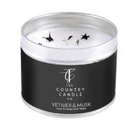 The Country Candle Company Pastels Candle in a Tin - Vetiver & Musk