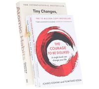 The Courage to Be Happy, Disliked & Atomic Habits 3 Book Set - Non Fiction - PB