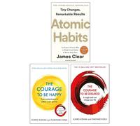 The Courage to Be Happy, Disliked & Atomic Habits 3 Book Set - Non Fiction - PB