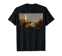 The Course of Empire Desolation Fall of Rome Painting T Cole T-Shirt
