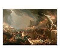 The Course of Empire (Destruction) Poster by Thomas Cole 30 x 20 cm Wall art Wall decor