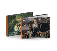 The Courtauld, Édouard Manet, Folies-Bergère and Le Déjeuner Set of 6 Blank Greeting Cards, (17x12cm)
