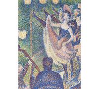 The Courtauld, Georges Seurat Study for ‘Le Chahut, Blank Greeting Card (17x12cm)