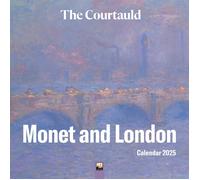 The Courtauld: Monet and London Wall Calendar 2025 (Art Calendar)