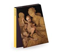 The Courtauld, Perino del Vaga Christmas Pack of 10 Cards, Holy Family with Saint John the Baptist (17x12cm)
