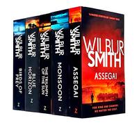 The Courtney Series 5 Books 9 to 13 Collection Set By Wilbur Smith (Birds of Prey, Monsoon, Blue Horizon, The Triumph of the Sun, Assegai)