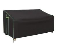 The Courtyard Sofa Cover Is Waterproof, The Double Seat Balcony Two Person Sofa Cover, Thickens The Heavy-duty Outdoor for Outside Seating(200x109x64 83cm)