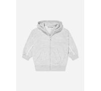 The Couture Club Kids Raw Seam Members Only Zip Up in Grey - Grey - 3 - 4 Yrs