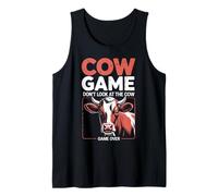 The Cow Game Farm Animal Funny Tank Top