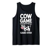 The Cow Game Farm Animal Funny Tank Top