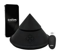 The Cowgirl Cone - smart sex machine with various attachments (black)