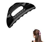 The Cozy Clip Claw Clip,Soft & Flexible Hair Claw Clip for Women, Cloud Design for Thick or Thin Hair, Ultra-Light Non-Slip Grip, Strong Hold for Daily Comfort (Black)