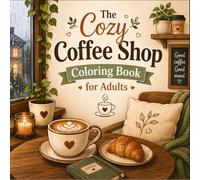 The Cozy Coffee Shop Coloring Book for Adults: Relaxing Café Corners, Warm Drinks & Hygge Coffee Moments to Color