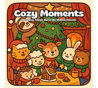 The Cozy Coloring Book: Weihnachtliche Ausmalmotive mit süßen Tieren für entspannte Wintertage
