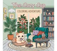 The Cozy Cup Coloring Adventure: A Bold and Easy Coloring Book for Teens and Adults: 60+ Simple Intricate Character Designs and Relaxing Coffee Scenes