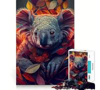 The Cozy Koala 1000 Piece Jigsaws for Teenagers Puzzle Strong Logic Toy Relaxed Mind Clear Edge Bday Surprise (38x52cm)
