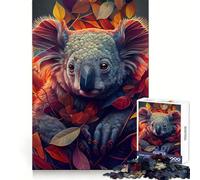 The Cozy Koala Jigsaw Puzzles 1000 Pieces for Teenagers Think Game Peaceful Time Quality Edge Perfect Present (50x75cm)